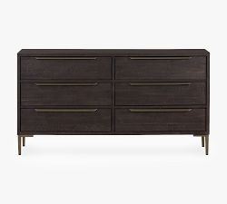 Braden Reclaimed Wood 6-Drawer Dresser (58")
