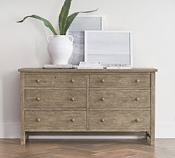 Farmhouse 6-Drawer Dresser (66")