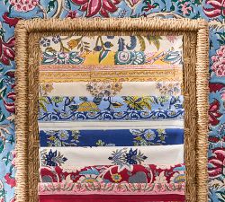 Block Print Organic Cotton Napkins - Mixed Set of 4