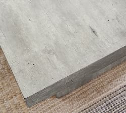 Vaccaro Rectangular Concrete Coffee Table