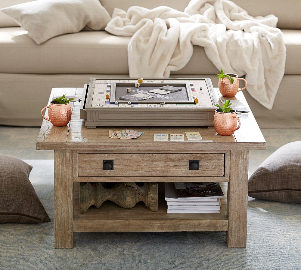 Benchwright Square Coffee Table (36") by Pottery Barn