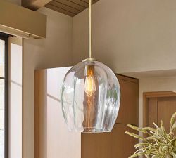 Odette Glass Globe Pendant (12")