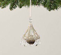 LoveShackFancy Glitter Chandelier Ornament