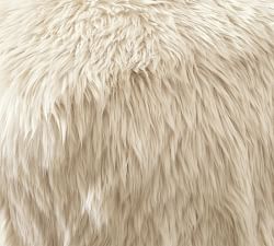 Luxe Faux Fur Pouf