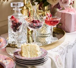 LoveShackFancy Coupe Glasses - Set of 4