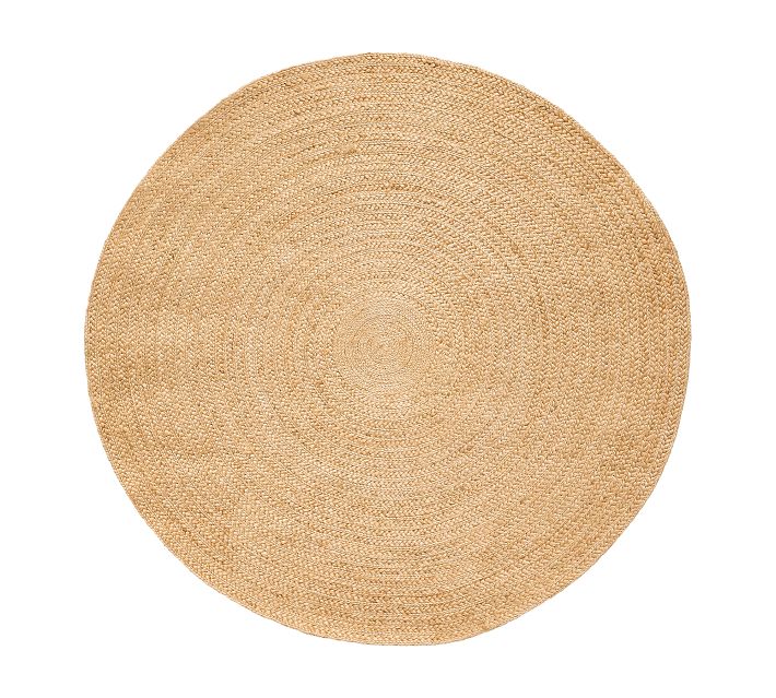 Round Braided Jute Rug | Pottery Barn