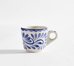 Puebla Porcelain Espresso Cups - Set of 4