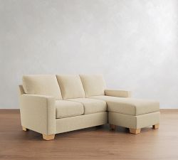 Buchanan Modern Square Arm Reversible Chaise Sectional (83")