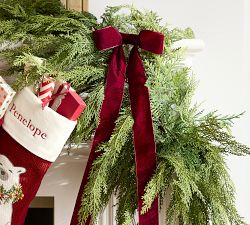 Faux Deluxe Cedar Garland