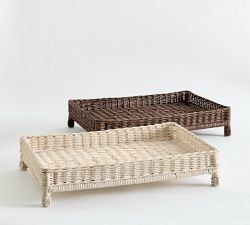 Mark D. Sikes Footed Woven Tray
