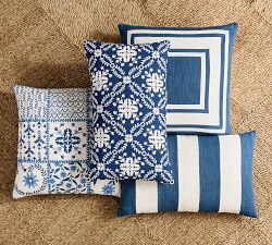 Mark D. Sikes Clementine Tile Lumbar Pillow