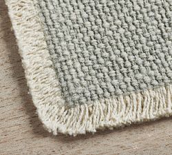 Mason Fringe Square Placemats - Set of 4