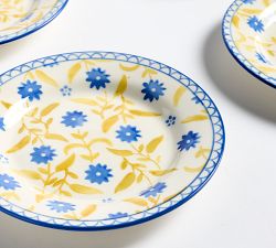 Mark D. Sikes Valencia Vine Appetizer Plates - Set of 4