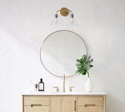 Reagan Double Cone Sconce (18")