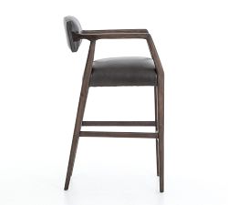 Belden Leather Barstool