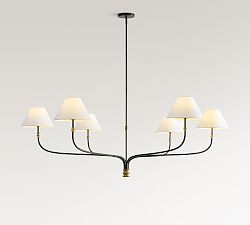 Collins Metal Round Chandelier (36"-51")