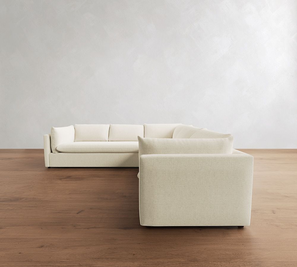 Palmetto 3-Piece L-Shaped Sectional (116") by Pottery Barn