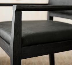 Aldric Leather Dining Armchair