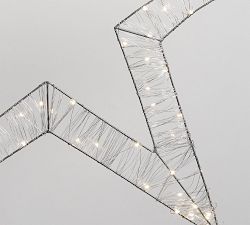 Lit Star Wall Art - 36"