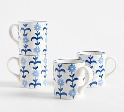 Mark D. Sikes Clementine Mugs - Set of 4