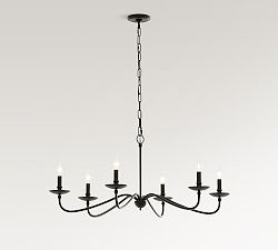 Lucca Iron Chandelier (38"-50")