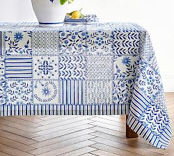Mark D. Sikes Clementine Patchwork Tablecloth