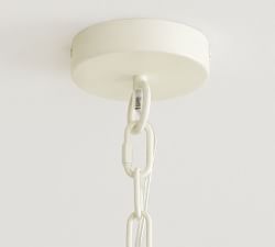 Bristol Wood Bead Globe Pendant (25")