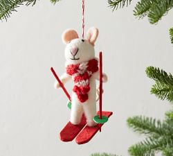Felt Woodland Critter Ornaments