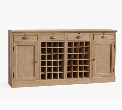 Modular Bar Buffet With Double Wine Grid (72")