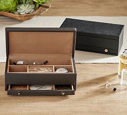 Grant Leather Accessory Storage Box