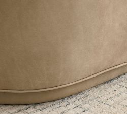 Jake Fully Leather Bench (32"-56")