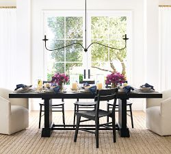 Lucca Iron Linear Chandelier (60")