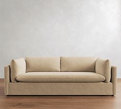 Palmetto Leather Sofa (79"-99")