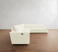 Dream Power Reclining L-Shaped Wedge Sectional (122"-134")