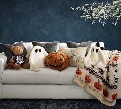 Halloween Fair Isle Knit Jacquard Throw