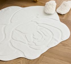 LoveShackFancy Rosette Bath Mat