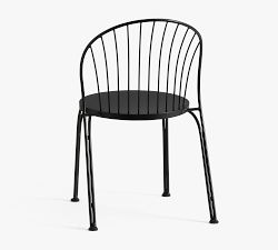 Metal Outdoor Stackable Bistro Chair