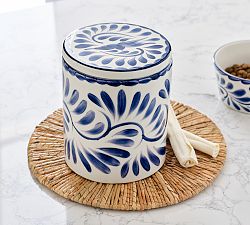 Puebla Pet Treat Canister