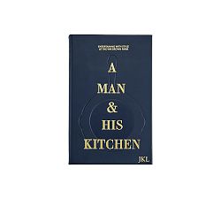 A Man &amp; His Kitchen Leather-Bound Book