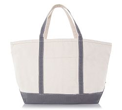 Open Box: Canvas Tote, Grey