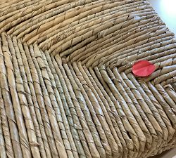 Open Box: Malibu Woven Backless Counter Stool (24.5" h) - Honey