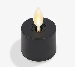 Premium Flickering Flameless Wax Votive Candle, Set of 2