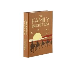 The Family Bucket List Leather-Bound Book