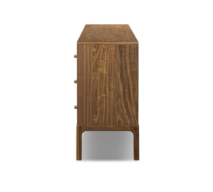 Zena 9-Drawer Dresser, Beige/Natural Walnut | Pottery Barn