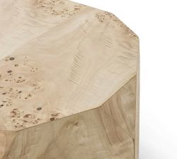 Elaina Geometric End Table (22")