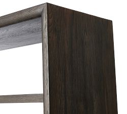 Eric Open Bookcase with Cabinets (68.5")