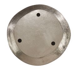 Aluminum Charger Plate, Set of 4