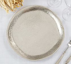 Aluminum Charger Plate, Set of 4