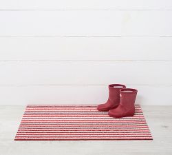 Chilewich Breton Outdoor Striped Shag Mat