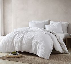 Lucette 3-Piece Cotton Duvet Cover &amp; Shams Set